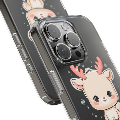 Kawaii Reindeer Phone Case for a Sweet Winter Cheer