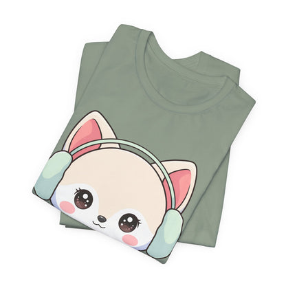 Kawaii Arctic Fox T-Shirt for Cute Animal Lovers