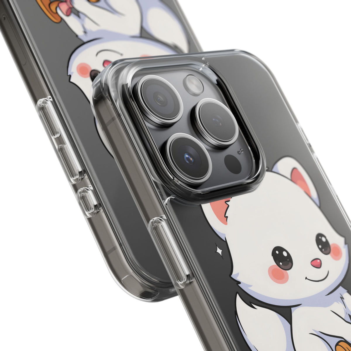 Kawaii Arctic Fox Phone Case for Cute Animal Lovers