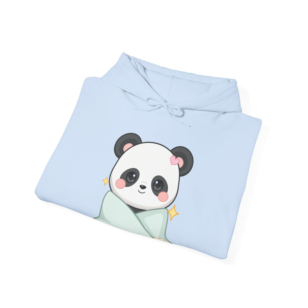 Kawaii Panda Hoodie, Cozy Chibi Animal Sweatshirt