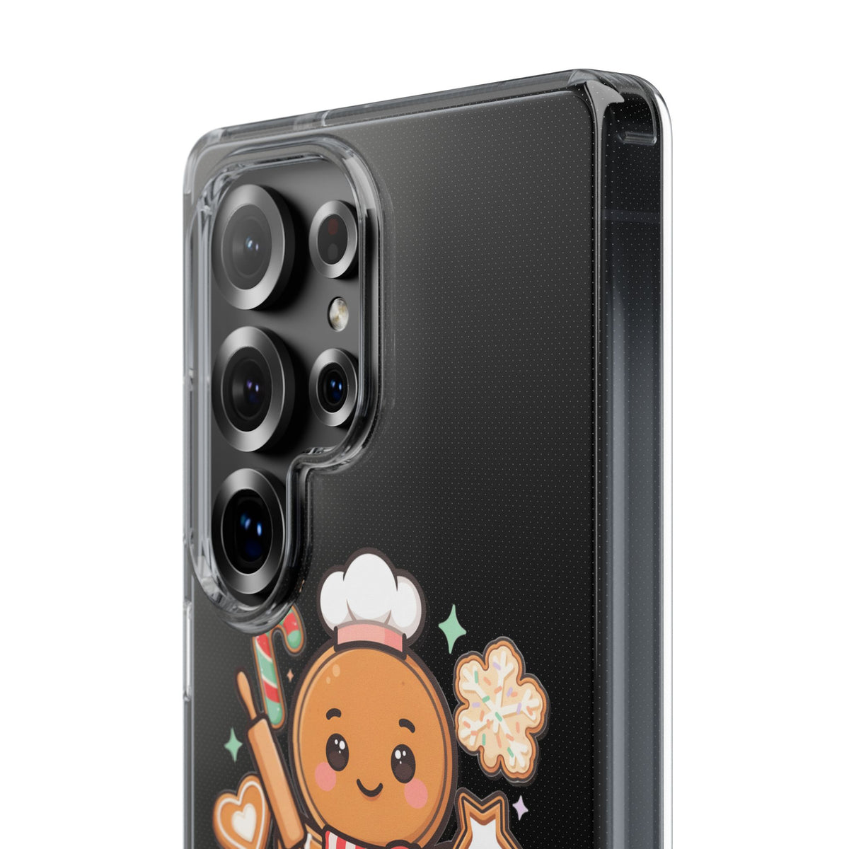 Gingerbread Christmas Phone Case for Holiday Baking Fans