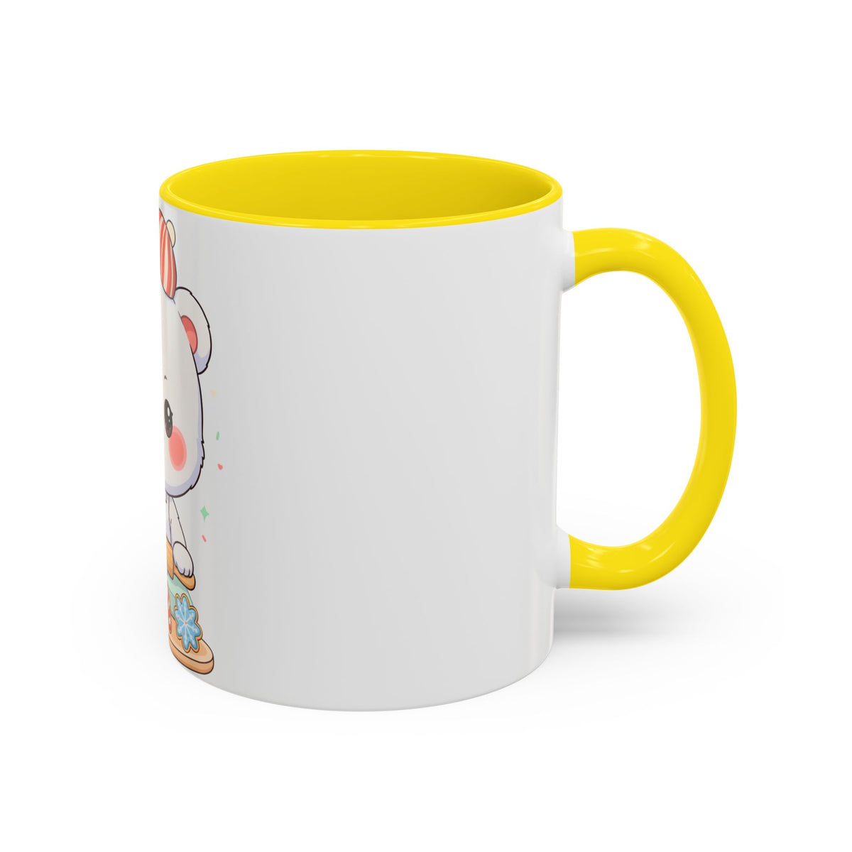 Christmas Cookie Polar Bear Accent Coffee Mug
