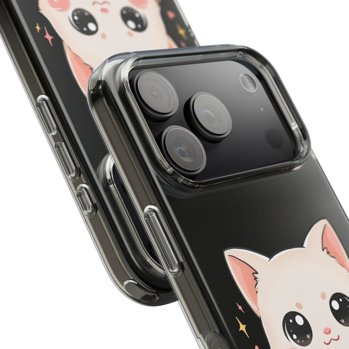 Kawaii Cat Phone Case for Creative Cat Lovers