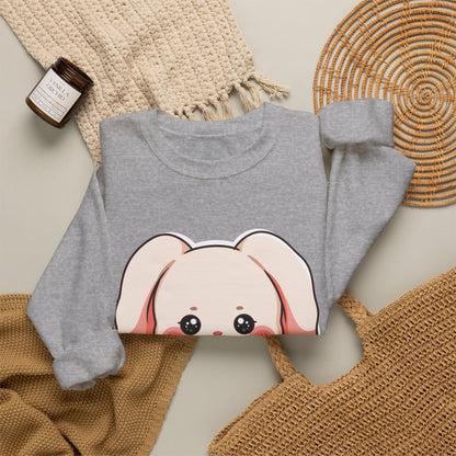 Kawaii Ramen Bunny Sweatshirt for Cute Foodie Fans