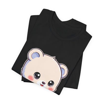Kawaii Polar Bear T-Shirt for Cozy Winter Days
