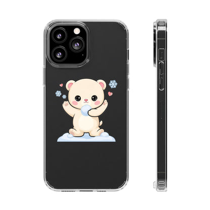 Kawaii Polar Bear Phone Case for Cute Animal Fans
