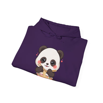 Kawaii Panda Ramen Hoodie – Cute Noodle Lover Sweatshirt