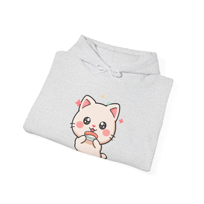 Sushi Cat Hoodie, Kawaii Cat Lover Gift