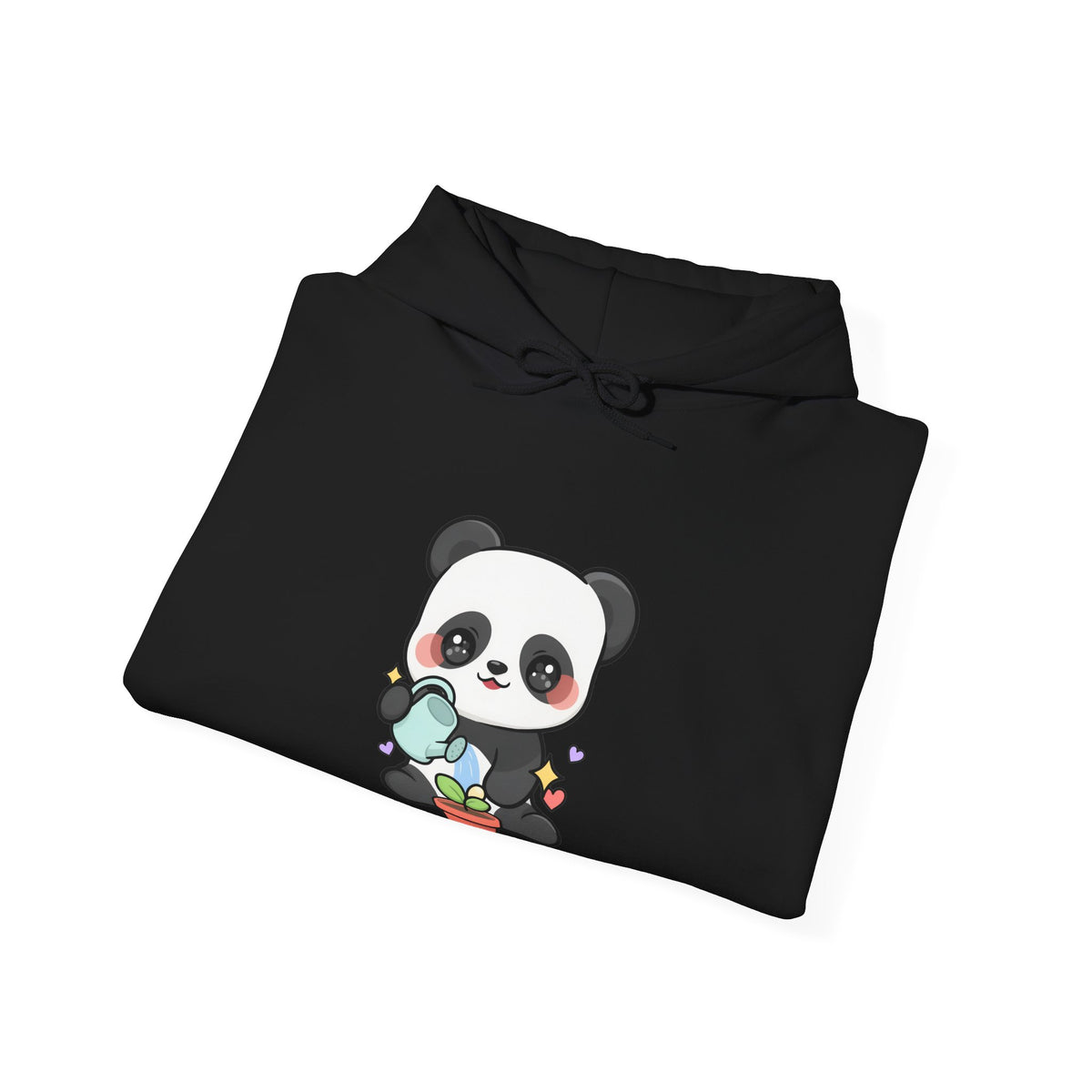 Kawaii Panda Hoodie, Cute Plant Lover Gift