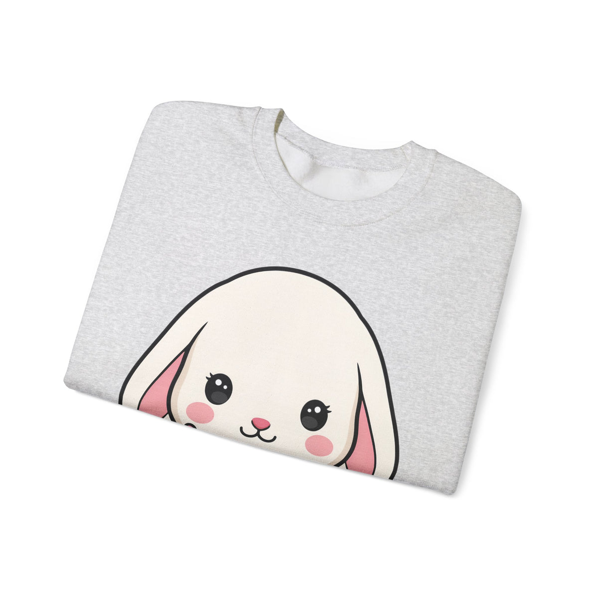 Kawaii Bunny Sweatshirt, Cute Gardening Crewneck