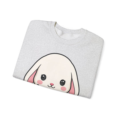 Kawaii Bunny Sweatshirt, Cute Gardening Crewneck