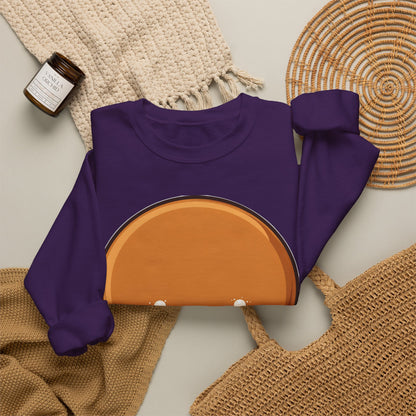Gingerbread Man Sweatshirt, Cute Kawaii Christmas Crewneck