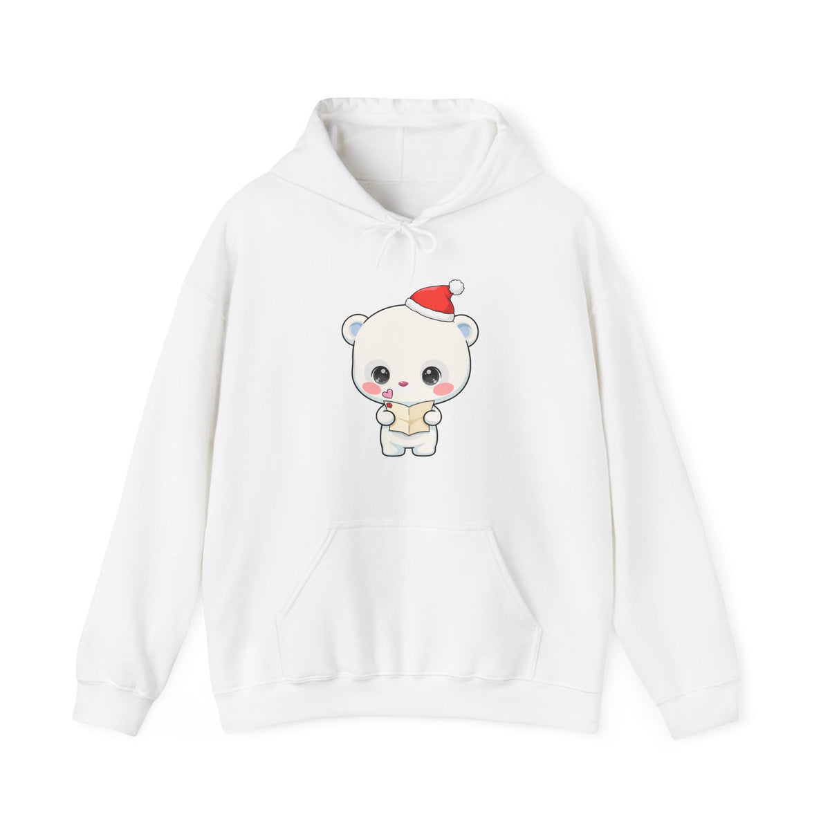 Christmas Polar Bear Hoodie for Cozy Holiday Cheer