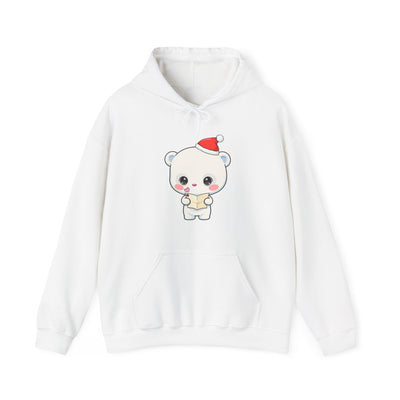 Christmas Polar Bear Hoodie for Cozy Holiday Cheer