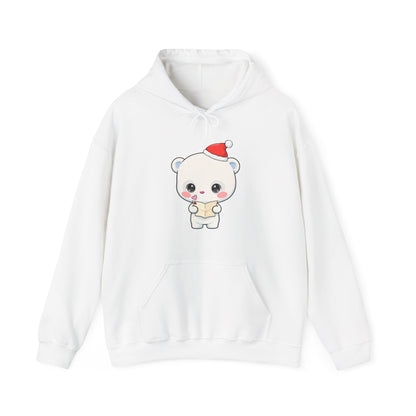 Christmas Polar Bear Hoodie for Cozy Holiday Cheer