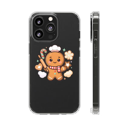 Gingerbread Christmas Phone Case for Holiday Baking Fans