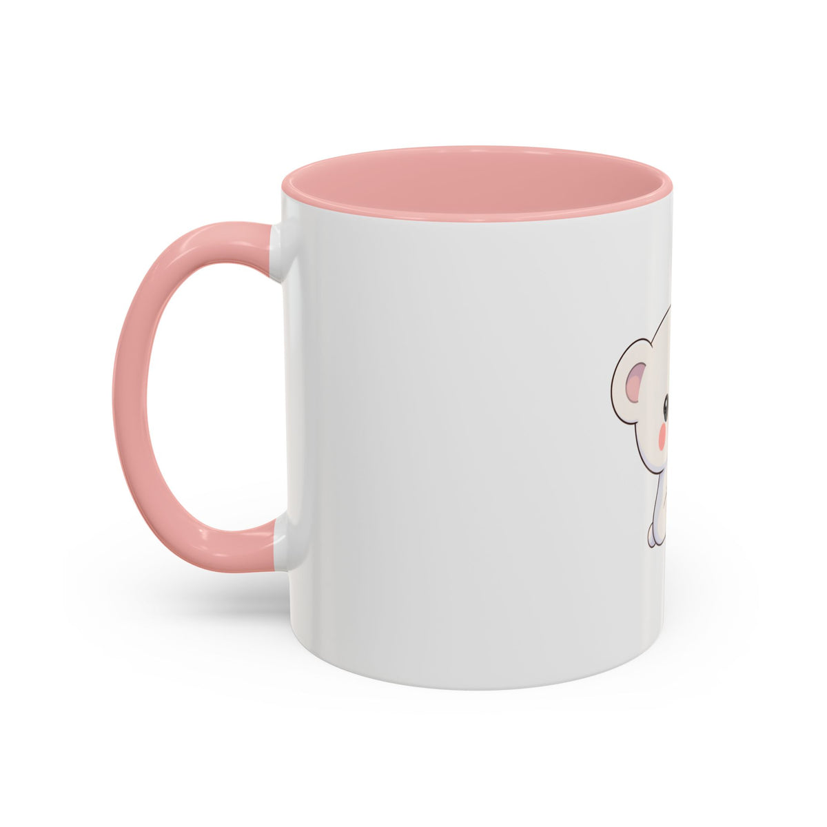 Kawaii Polar Bear Christmas Mug, 11 oz Accent Coffee Mug