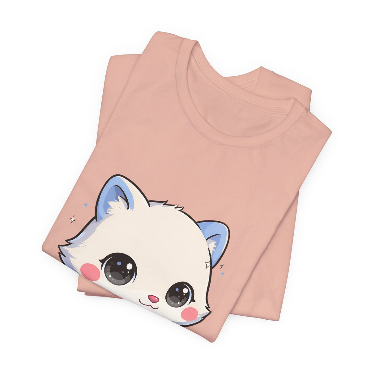 Kawaii Arctic Fox T-Shirt for Winter Gift Giving