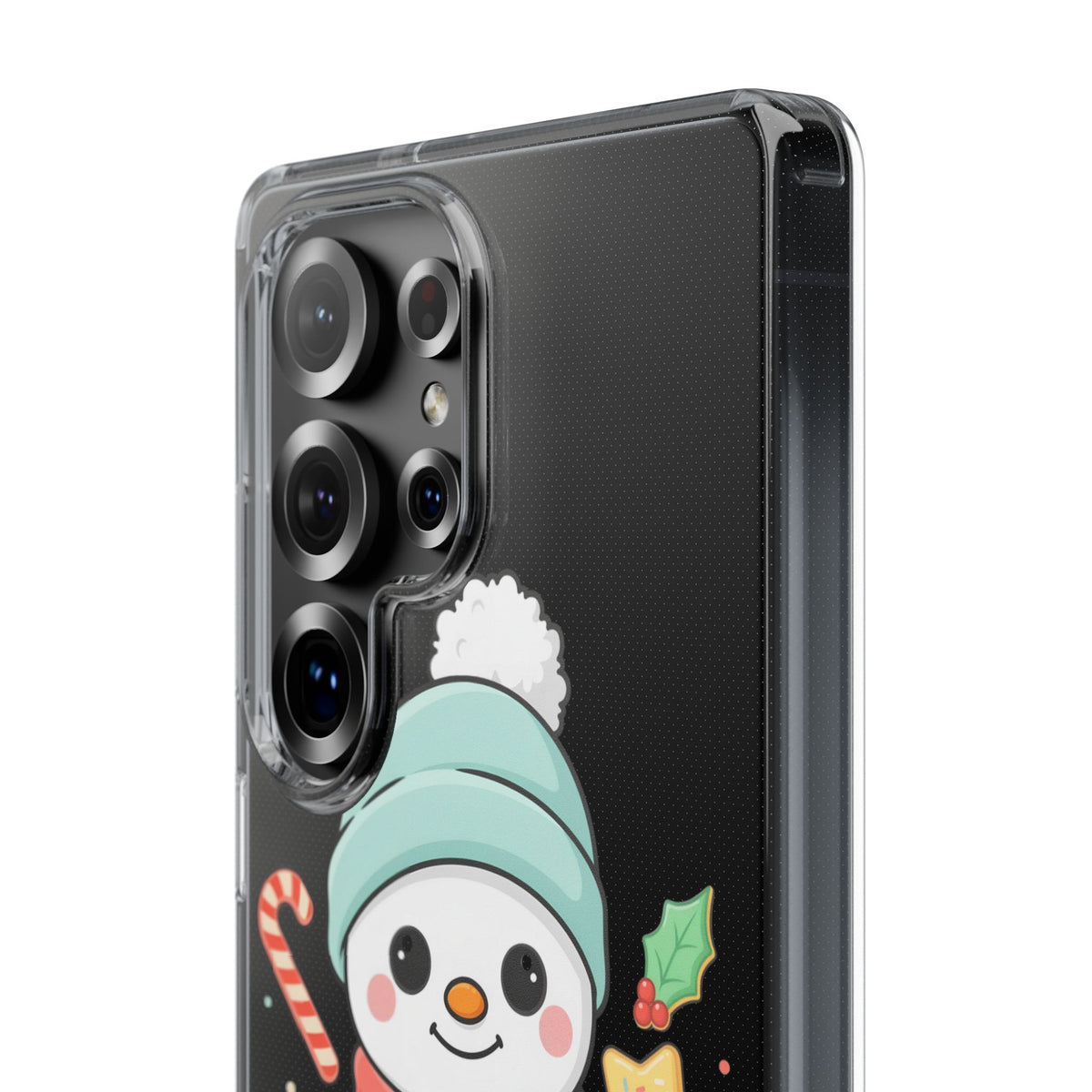 Christmas Snowman Phone Case, Cute Cookie Baker