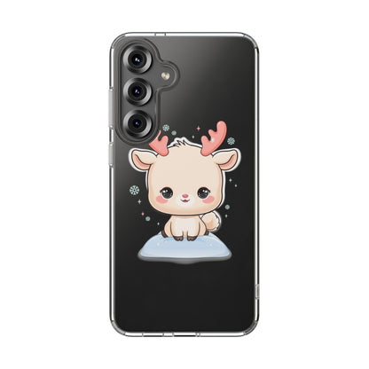 Kawaii Reindeer Phone Case for a Sweet Winter Cheer
