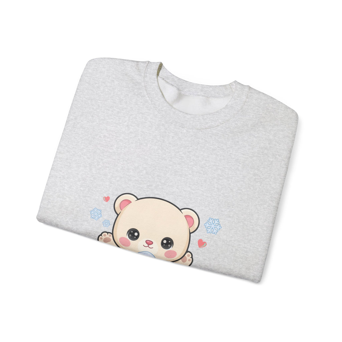 Kawaii Polar Bear Sweatshirt for Cozy Winter Days