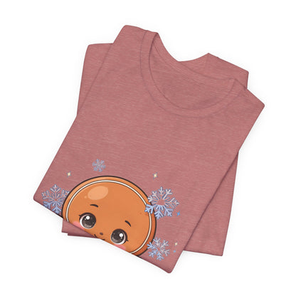 Kawaii Gingerbread Man T-Shirt for a Cozy Christmas Mood