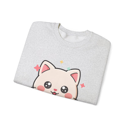 Kawaii Cat Sushi Sweatshirt for Cute Cat Lovers