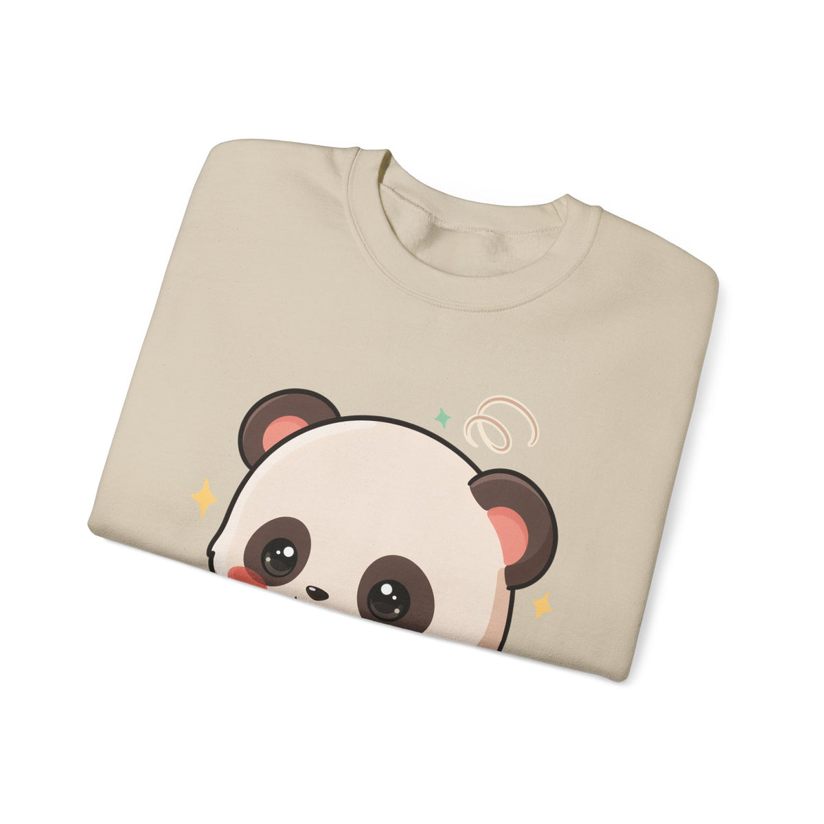 Cute Reading Panda Sweatshirt for Book Lovers