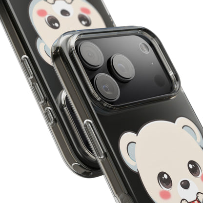 Kawaii Christmas Bear Phone Case for Holiday Season