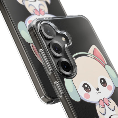Kawaii Arctic Fox Phone Case – Cozy Winter Cutie