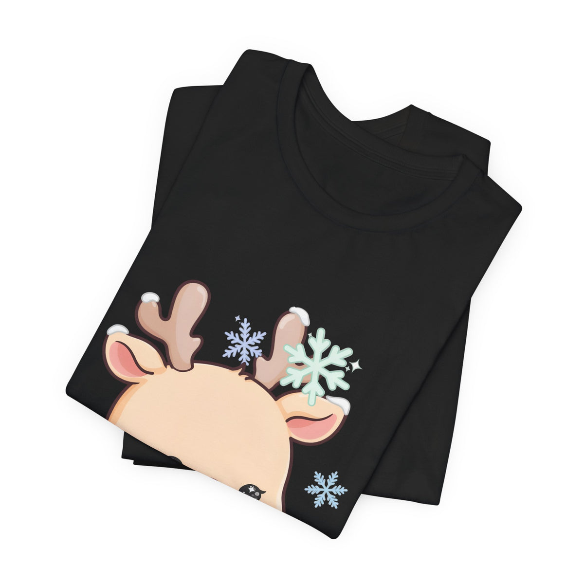 Kawaii Reindeer T-Shirt for Cute Winter Outfits