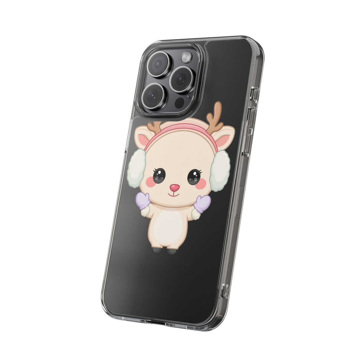 Kawaii Reindeer Phone Case for Cozy Cute Style