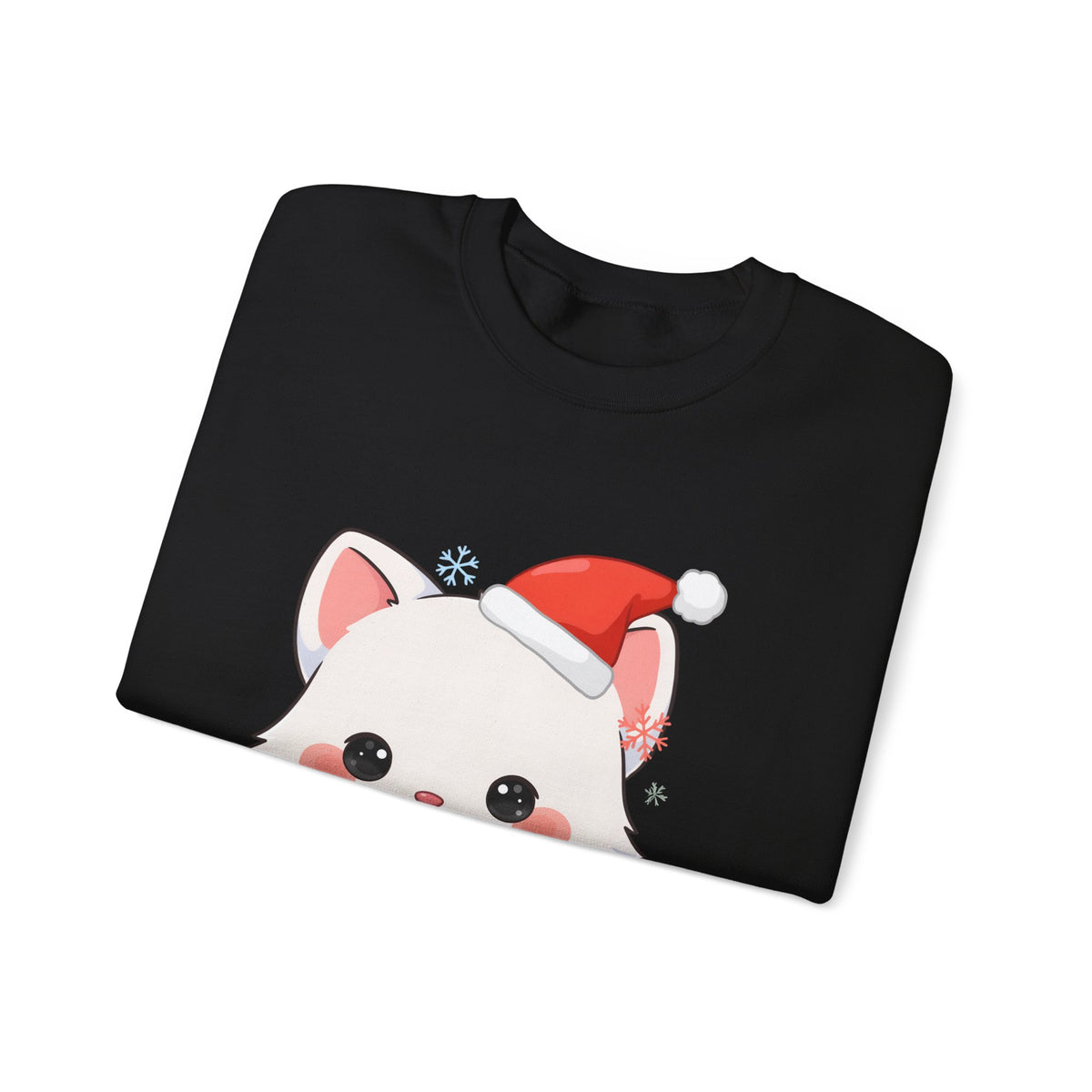 Christmas Arctic Fox Sweatshirt for Kawaii Holiday Fans