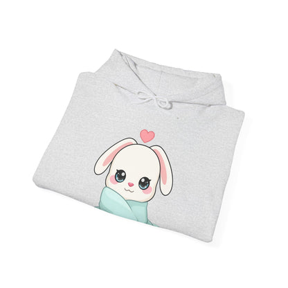 Kawaii Bunny Hoodie for Cozy Couch Days