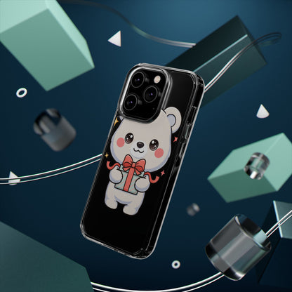 Kawaii Polar Bear Gift Phone Case for Holiday Gifting