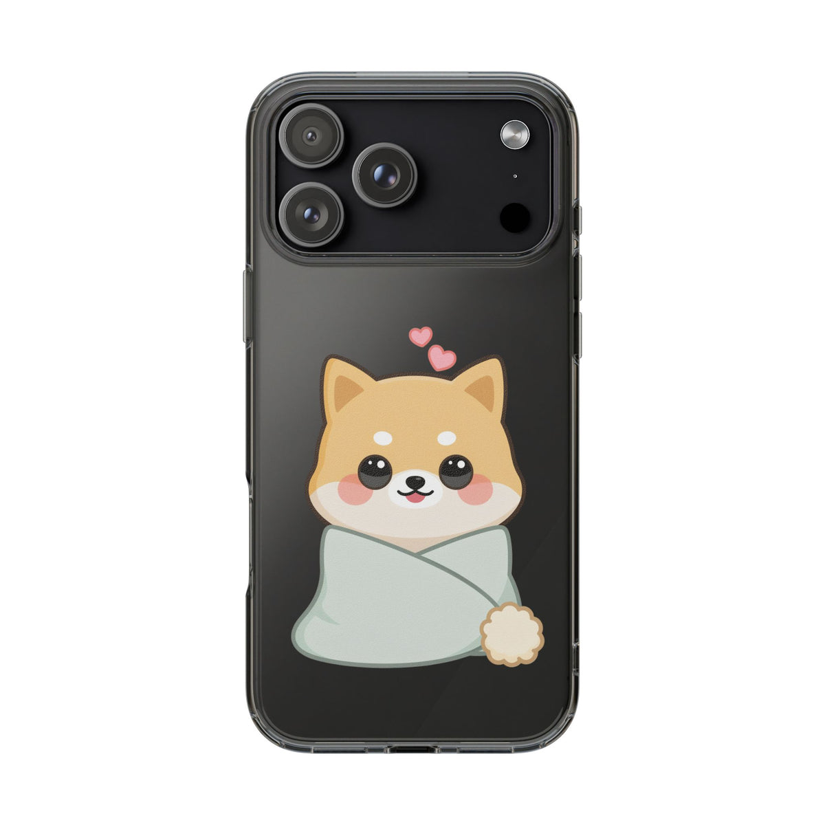 Kawaii Shiba Inu Phone Case, Cozy Valentine Gift