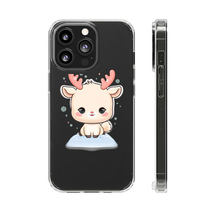 Kawaii Reindeer Phone Case for a Sweet Winter Cheer