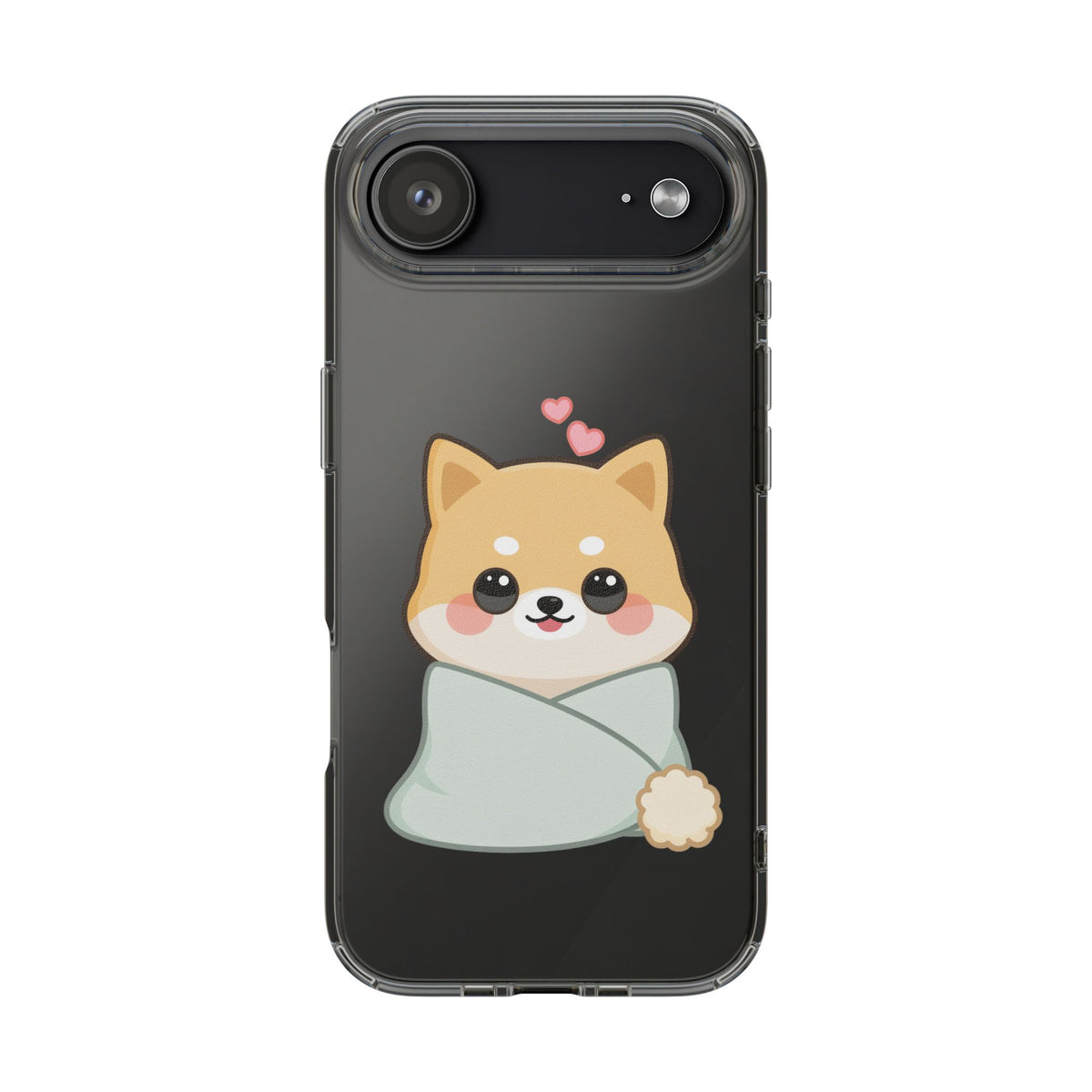Kawaii Shiba Inu Phone Case, Cozy Valentine Gift