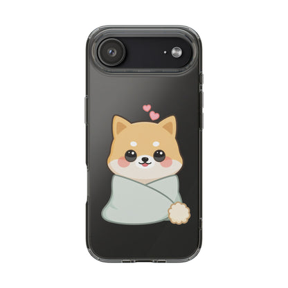 Kawaii Shiba Inu Phone Case, Cozy Valentine Gift