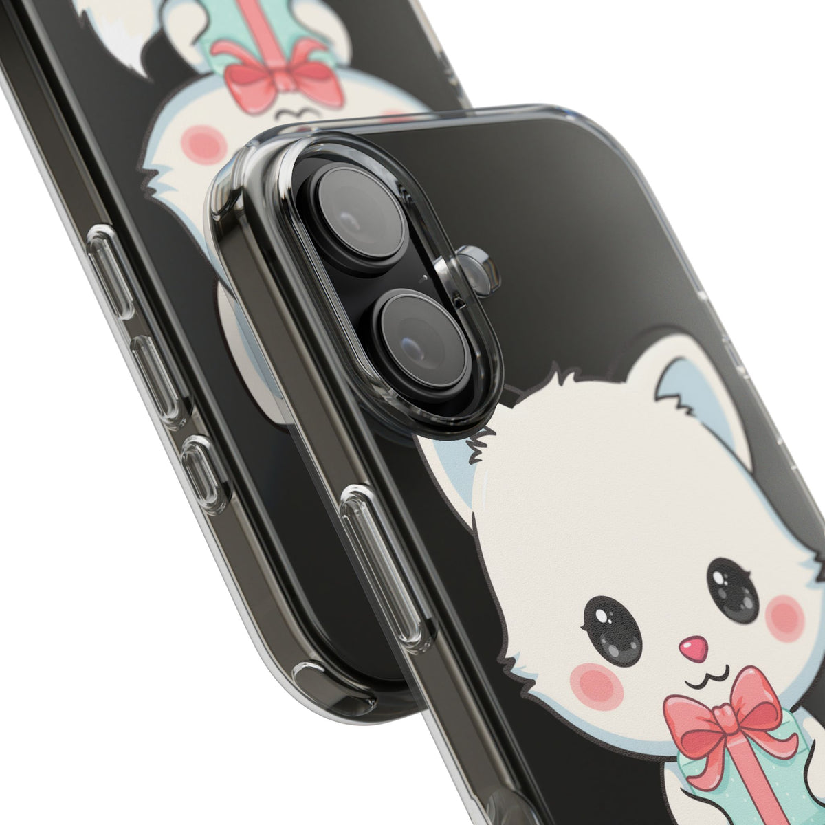 Kawaii Arctic Fox Phone Case with Gift