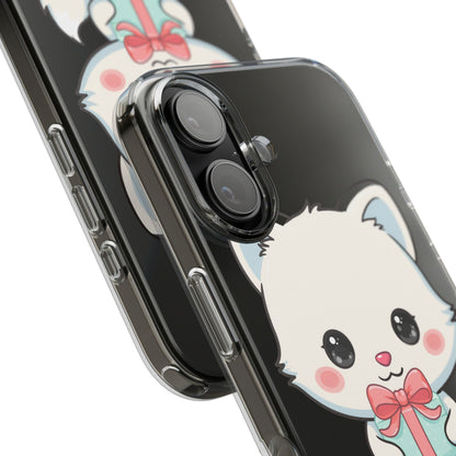 Kawaii Arctic Fox Phone Case with Gift