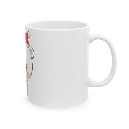 Christmas Polar Bear Mug – Cute Santa Letter Reader