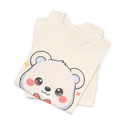 Kawaii Polar Bear Gift T-Shirt for Cute Holiday Cheer