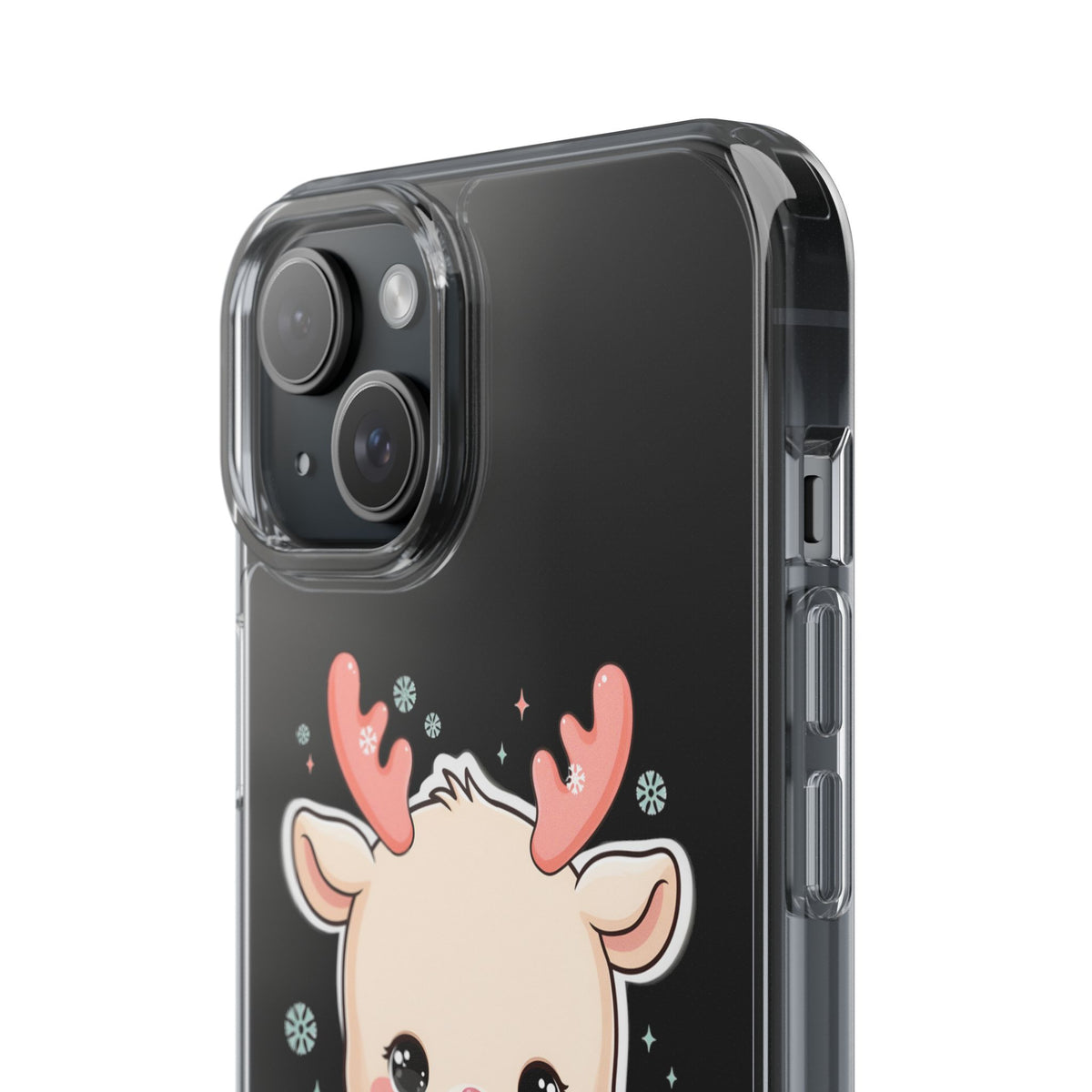 Kawaii Reindeer Phone Case for a Sweet Winter Cheer