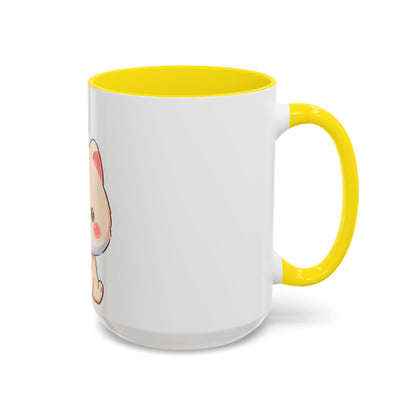 Kawaii Arctic Fox Christmas Mug – Cute Holiday Accent Mug