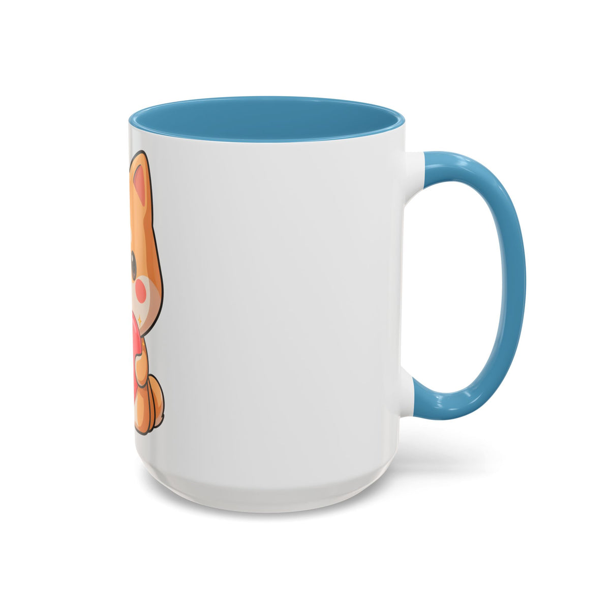 Kawaii Shiba Inu Accent Coffee Mug for Dog Lovers
