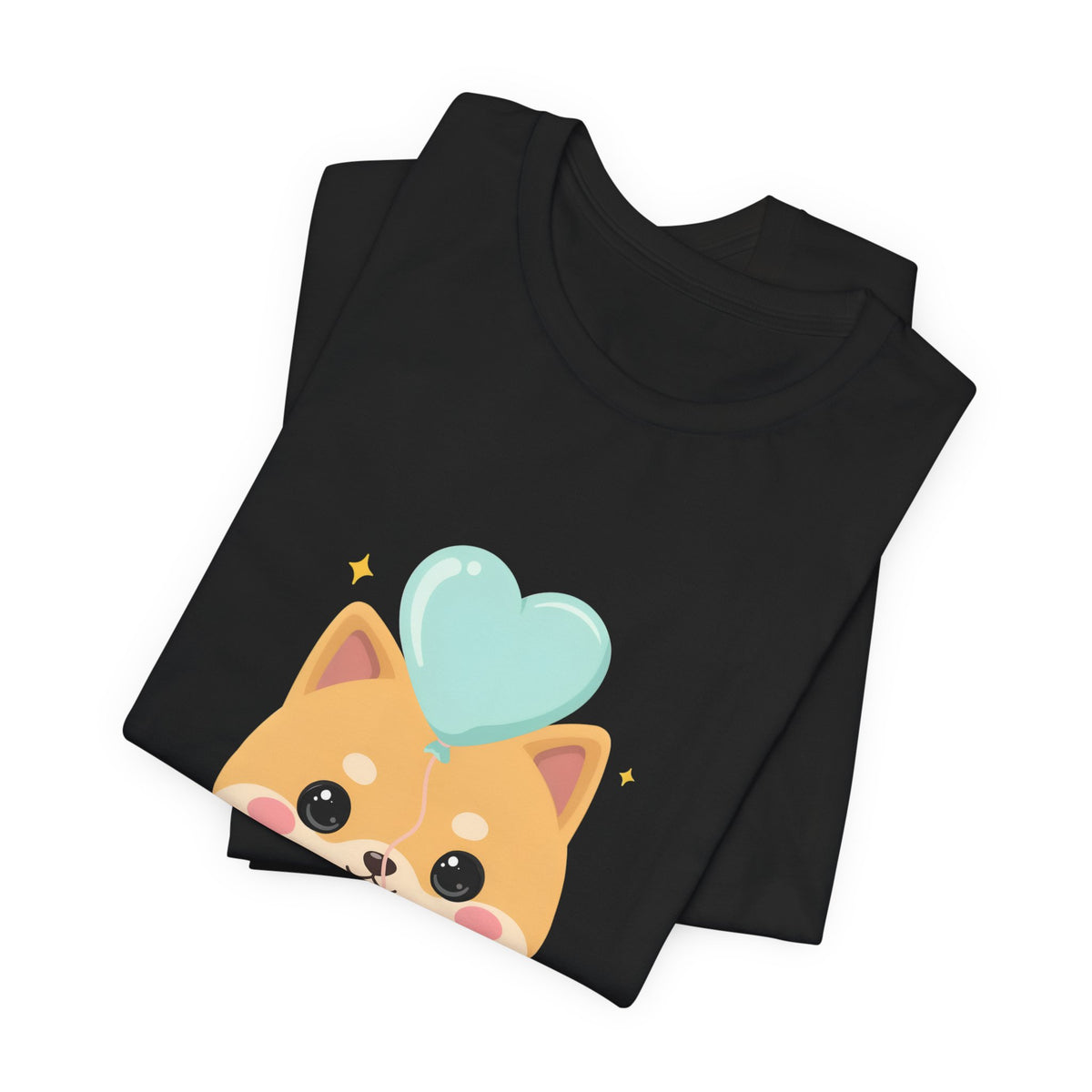 Kawaii Shiba Inu T-Shirt, Cute Balloon Dog Gift