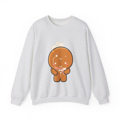 Cute Gingerbread Sweatshirt for Cozy Cocoa Breaks