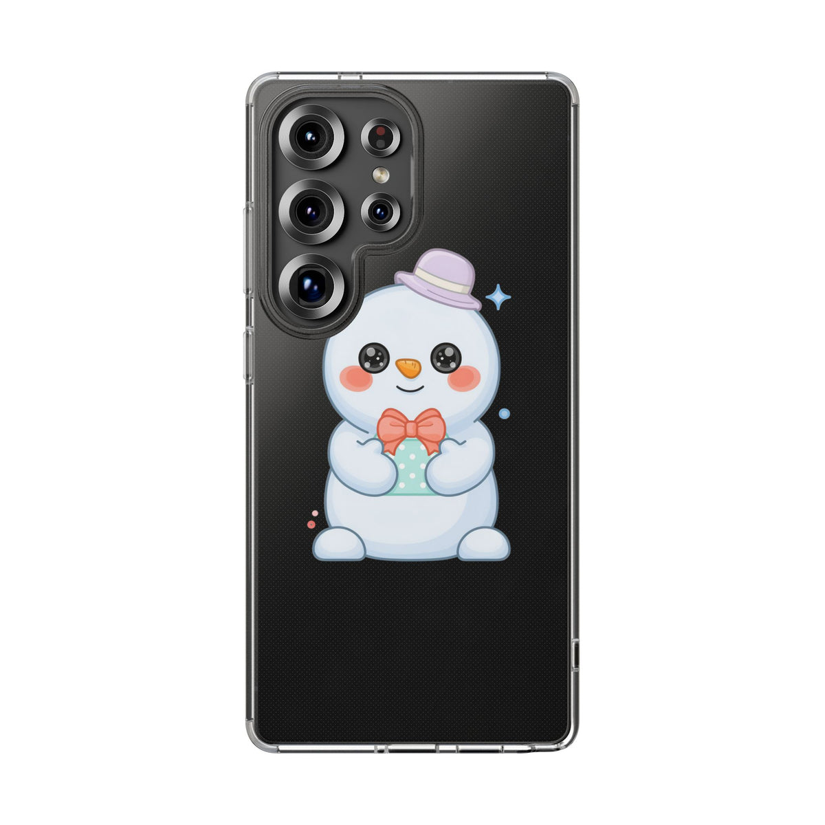 Kawaii Snowman Phone Case for Cheerful Winter Days