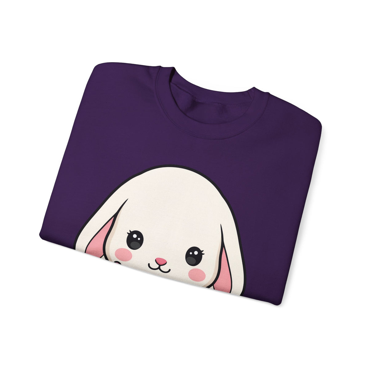 Kawaii Bunny Sweatshirt, Cute Gardening Crewneck